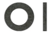 Billede af Skive ISO 7091 Ubehandlet HV 100 Stål M22-(Ø24x39x3) (100 Stk)