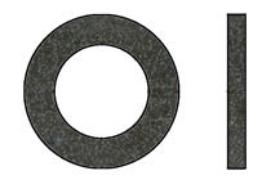 Billede af Skive ISO 7091 Ubehandlet HV 100 Stål M22-(Ø24x39x3) (100 Stk)