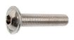 Billede af Buttonhead M/Flange og Torx ISO 7380-2 Rustfri A2 M4x30-T20 (500 Stk)