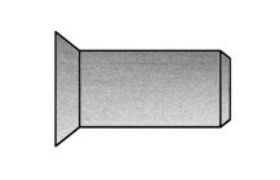 Billede af Lukket Blindnittemøtrik (Luft Og Vandtæt) M/Undersænket 90° Hoved Elforzinket Stål Type S M4 /1,5 -3,5 (500 Stk)