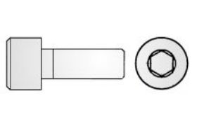 Billede af Cylinderhovedet Bolt M/Indvendig Sekskant DIN 912 Zinkflake Behandlet (flZn/TL) Stål Kl. 12.9 M10x20 (200 Stk)