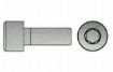 Billede af Cylinderhovedet Bolt M/Indvendig Sekskant DIN 912 Elforzinket Stål Kl. 8.8 Med Fuldgevind M4x30 (500 Stk)