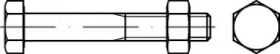 Billede af Bolt M/Møtrik CE / EN 154292 Elforzinket Stål Kl. 4.8 M16x460 (15 Stk)