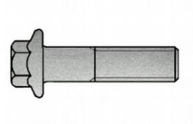 Billede af Flangebolt DIN 6921 Stål A197-B7 M10x60