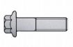 Billede af Låseflangebolt DIN 6921 Rustfri-Syrefast A4 M5x10 (200 Stk)
