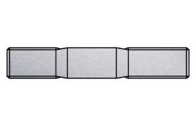 Billede af Gevindstykke DIN 835 Rustfri-Syrefast A4 (2d=20mm) M10x30 (10 Stk)