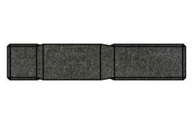 Billede af Pindbolt DIN 938 Ubehandlet Stål AD W7 Kl. 5.6, Metal-Ende ˜ 1 d M16x60 (25 Stk)