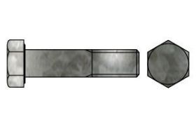 Billede af SB Konstruktionsbolt CE M/Møtrik DIN 7990 Varmforzinket Stål Kl. 4.8 M16x150 (25 Stk)