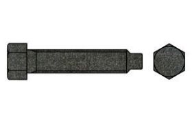 Billede af Sætskrue DIN 561 M/Dogpoint Ubehandlet Stål 22 H (8.8) Type B (nøglevidde=17) M12x80 (25 Stk)