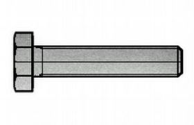 Billede af Stålbolt DIN 960 M/Fingevind Super Duplex M18x1,5x140