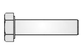 Billede af Sætskrue DIN 933 Zinkflake Behandlet (flZn/TL 480h) Stål Kl. 10.9 M8x55 (200 Stk)