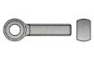 Billede af Øjebolt DIN 444 Elforzinket Stål Kl. 4.6 Type LB (Lang Gevind) M24x120 (1 Stk)