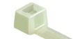 Billede af article 82540 Plastik PA6.6 TY-G1/SK natural (NA) Cable tie mounts, type TY-G1, self adhesive 4 (100 Stk)