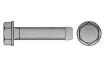 Billede af Gevindformende Insexskrue Med Flangehoved DIN 7500 Type D Elforzinket Hærdet Stål M4x10 (1000 Stk)