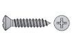 Billede af Linsehovedet Pladeskrue M/Phillips H Og Spids Ende DIN 7983 Rustfri A2 Type C-H 2,9x9,5 (1000 Stk)