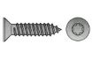 Billede af Undersænket Pladeskrue DIN 7982 M/Torx Og Spids Ende DIN 7982 Elforzinket Hærdet Stål Type C-ISR 2,2x4,5-C-T6 (2000 Stk)