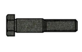 Billede af Pasbolt DIN 610 Tolerance k7 (Til Hultolerance H7) Ubehandlet Stål Kl. 10.9 Ø9-M8x30 (25 Stk)