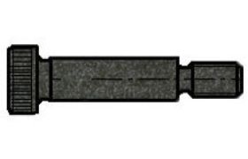 Billede af Pastbolt ISO 7379 Ubehandlet Stål Kl. 12.9 Pas-tolerance f9 Ø10-M8x10 (50 Stk)