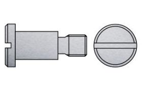 Billede af Pasbolt Med Ligekærv DIN 923 Rustfri A1 M6x3x9,0 (100 Stk)