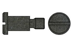 Billede af Pasbolt Med Ligekærv DIN 923 Ubehandlet Stål Kl. 4.8/5.8, Uden Under-Cut M5x6x7,0 (100 Stk)