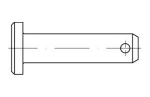 Splitter (Clevis Pins) DIN 1444. Bolte.dk